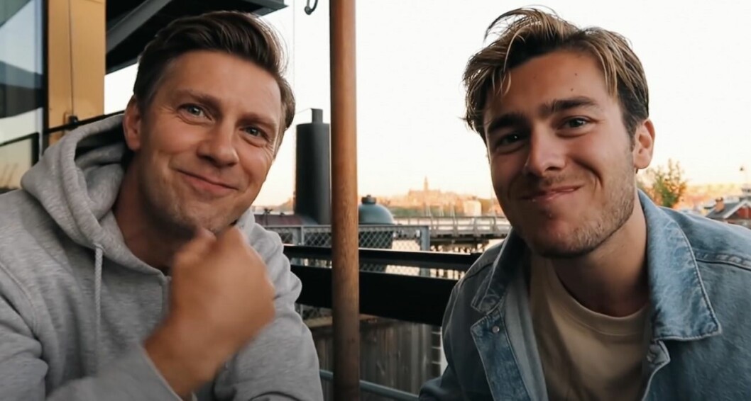 Foto: Youtube Linus Wahlgren och Benjamin Ingrosso