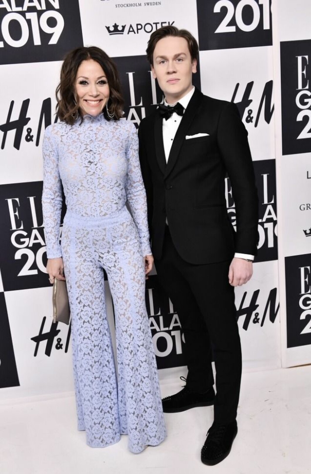 Tilde och sonen Elian på Ellegalan 2019. Tilde De Paula och Elian De Paula