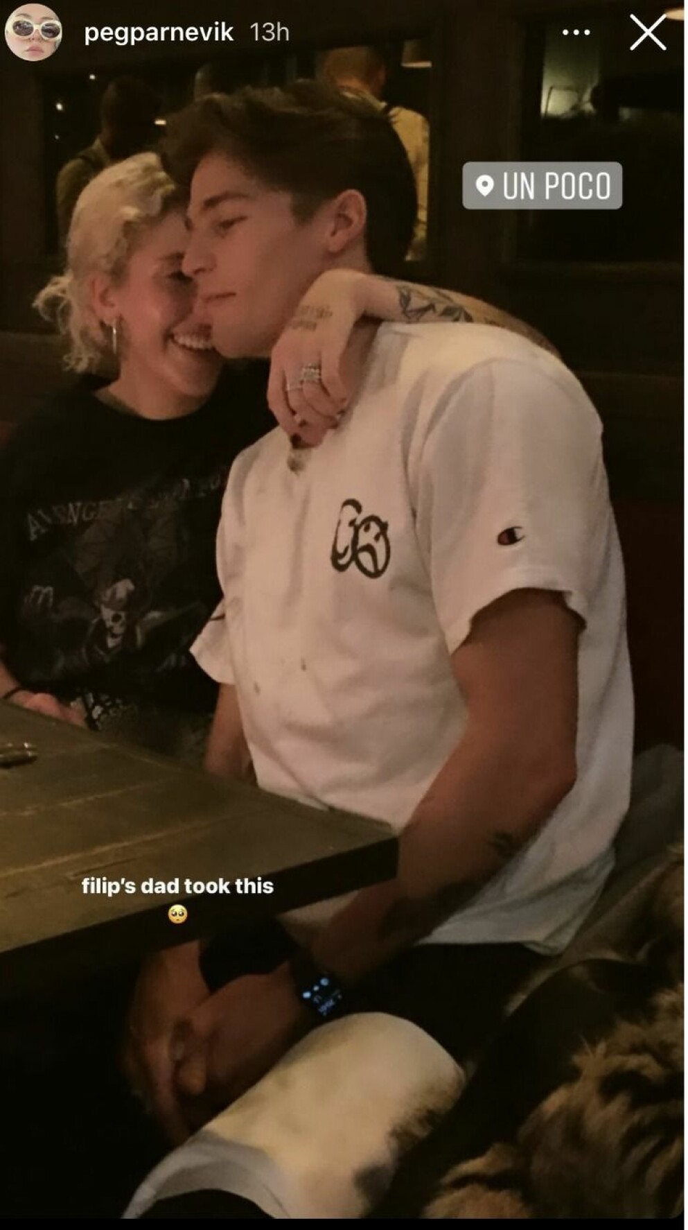 Peg och Filip.