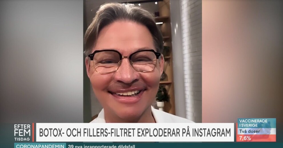 Doktor Mikael i det nya filtret. Efter fem