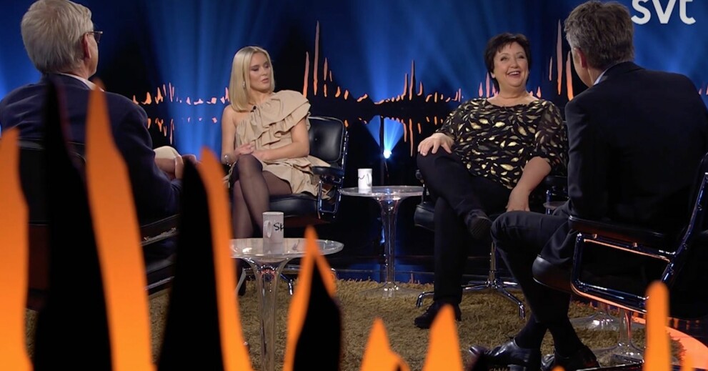 Babben berättade om bedragaren i Skavlan Skavlan