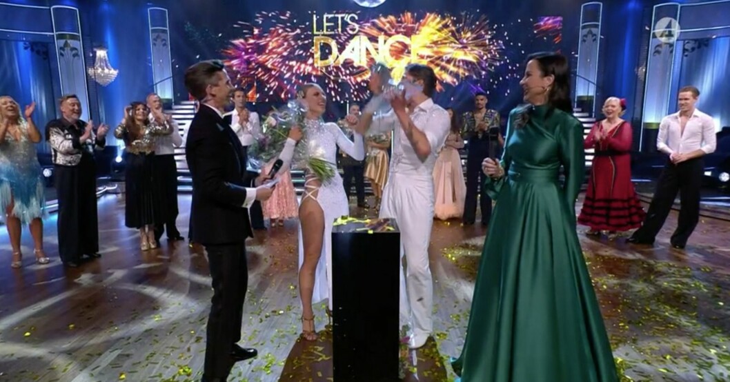 Filip och Linn vann Let's dance. Let's dance 2021