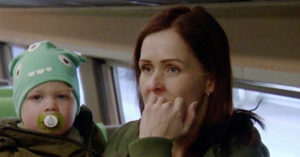 Mirka tog med sig alla barnen till Göteborg för en weekend. Familjen Annorlunda