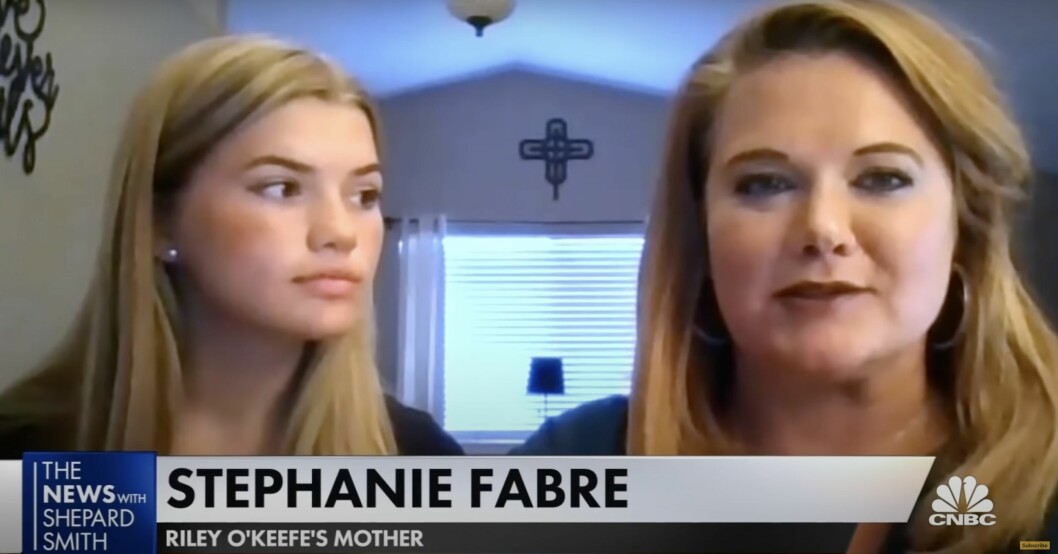 Riley O'Keefe och hennes mamma Stephanie Fabre riktar hård kritik mot Bartram Trail i en intervju med CNBC. Riley O'Keefe och Stephanie Fabre
