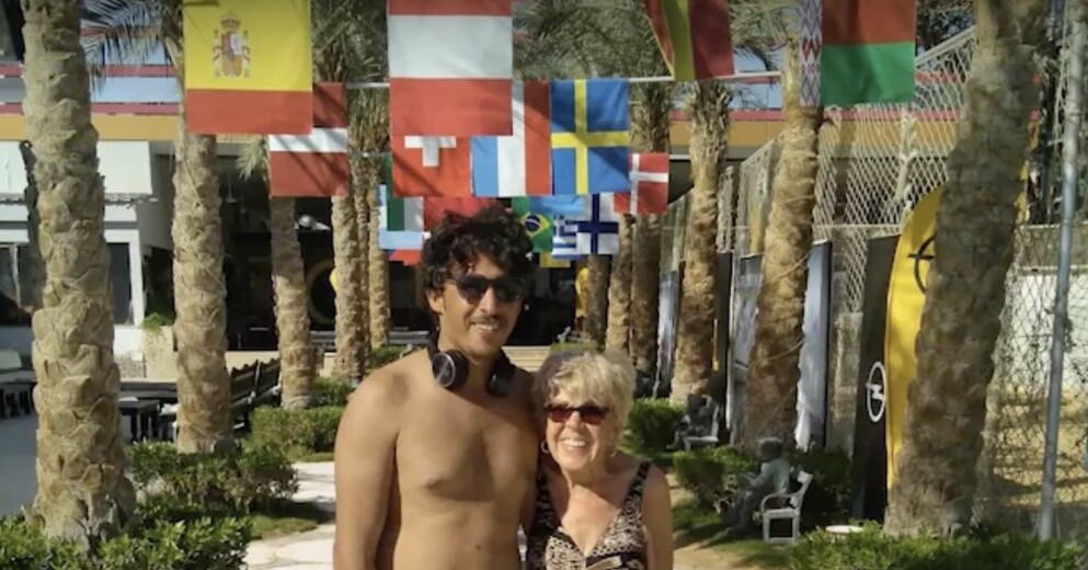 Iris Jones och Mohamed Ahmed Ibriham gifte sig i Egypten 2020. Iris Jones och Mohamed Ahmed Ibriham