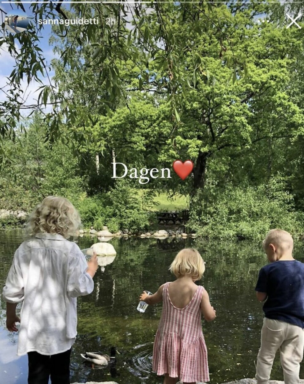 Bild från Sannas instagram.
