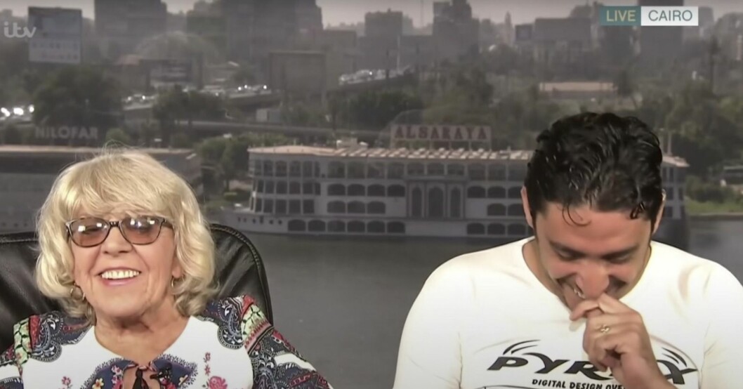 Mohamed Ahmed Ibriham och Iris Jones talar öppet om sexlivet. Här gör de det live från Kairo. Iris Jones och Mohamed Ahmed Ibriham