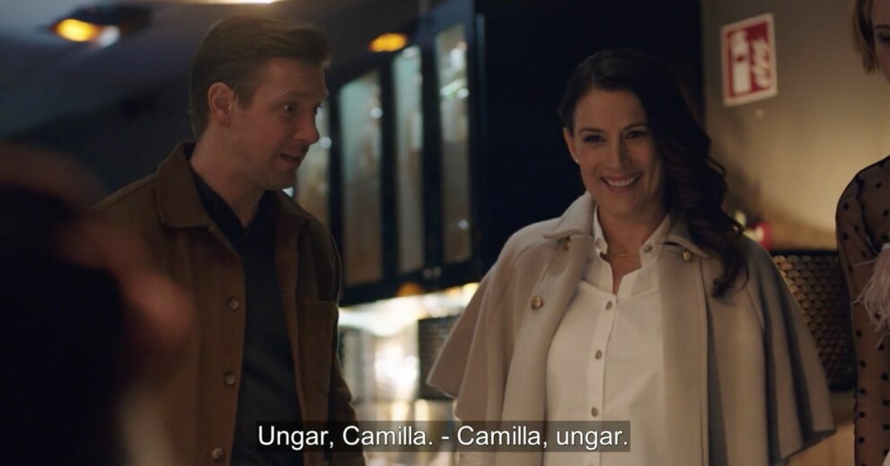 Linus Wahlgren och Jill Johnson Linus Wahlgren, Jill Johnson
