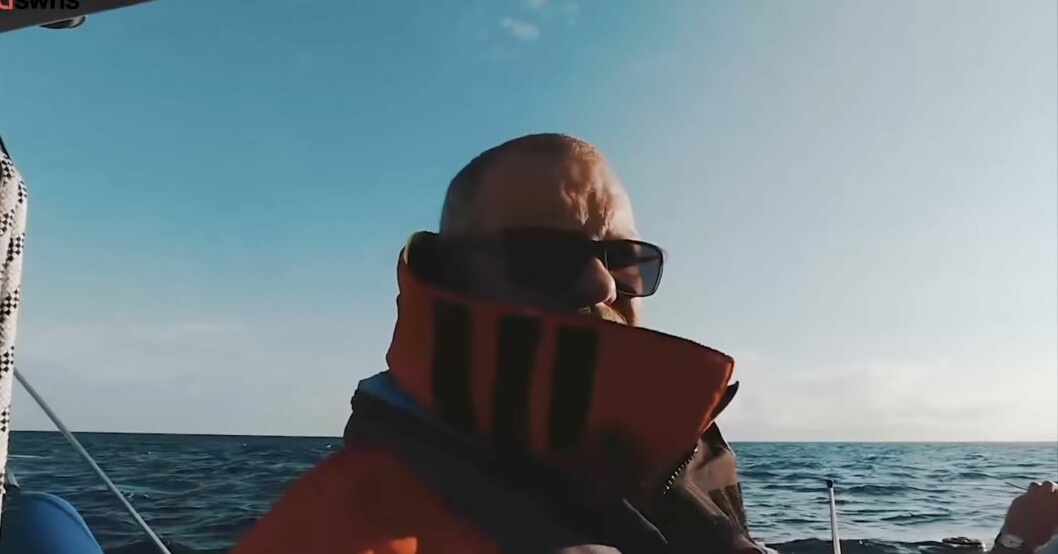 Martin Evans befann sig på båten när späckhuggarna attackerade. Martin Evans