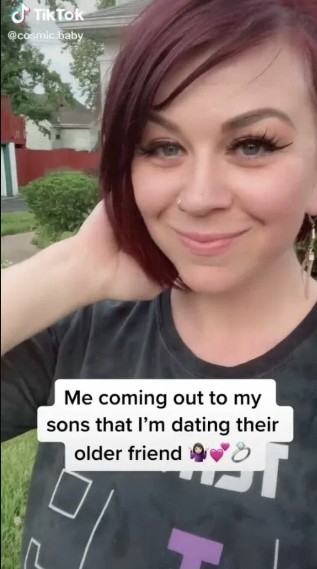 Mamma Tanya, 40 år gammal.