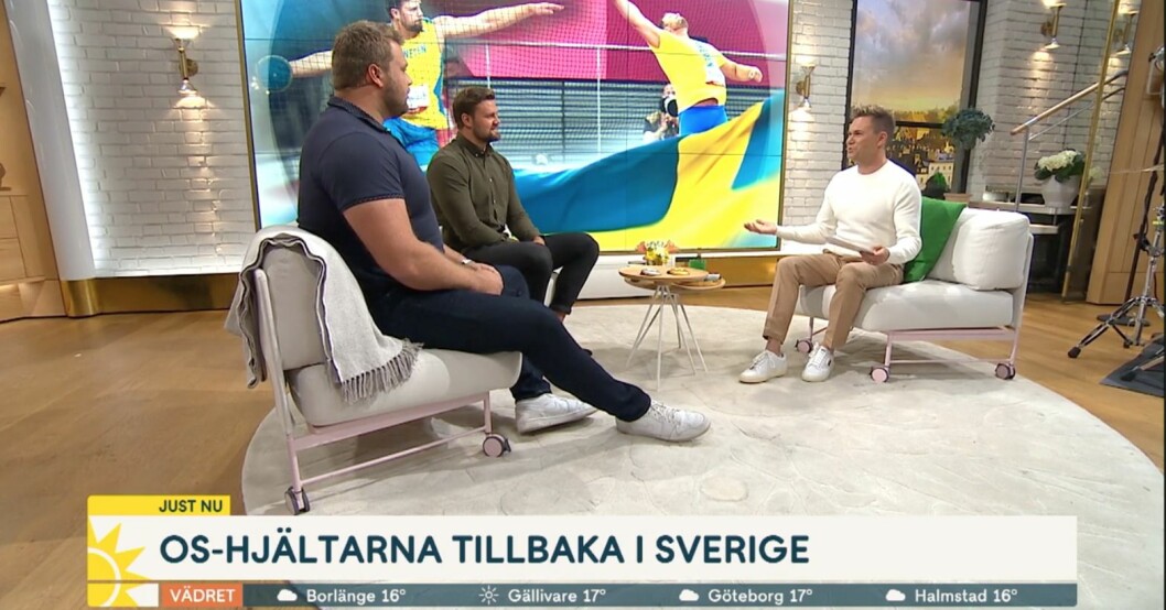 Anders ser väldigt liten ut. Nyhetsmorgon