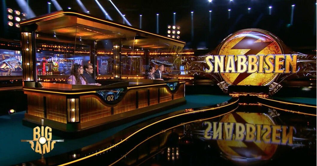 Ett moment heter Snabbisen. BIG BANG