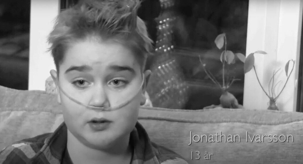 Jonathan avled som 15-åring. ”Hans kropp orkade inte längre vänta på nya lungor”, berättar pappa Tommy Ivarsson för Hänt.