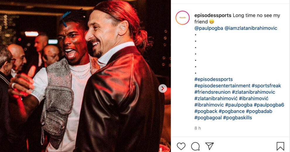 Helena överraskade sin kära Zlatan med en överraskningsfest med alla nära och kära på plats. ZLATAN IBRAHIMOVIC, PAUL POGBA