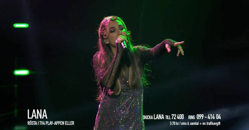 Lana fick både ris och ros från juryn efter förra fredagen. Anders Bagge tyckte att det kanske inte riktigt var helt rätt val att sjunga låten "Toxic". IDOL-LANA SULHAV