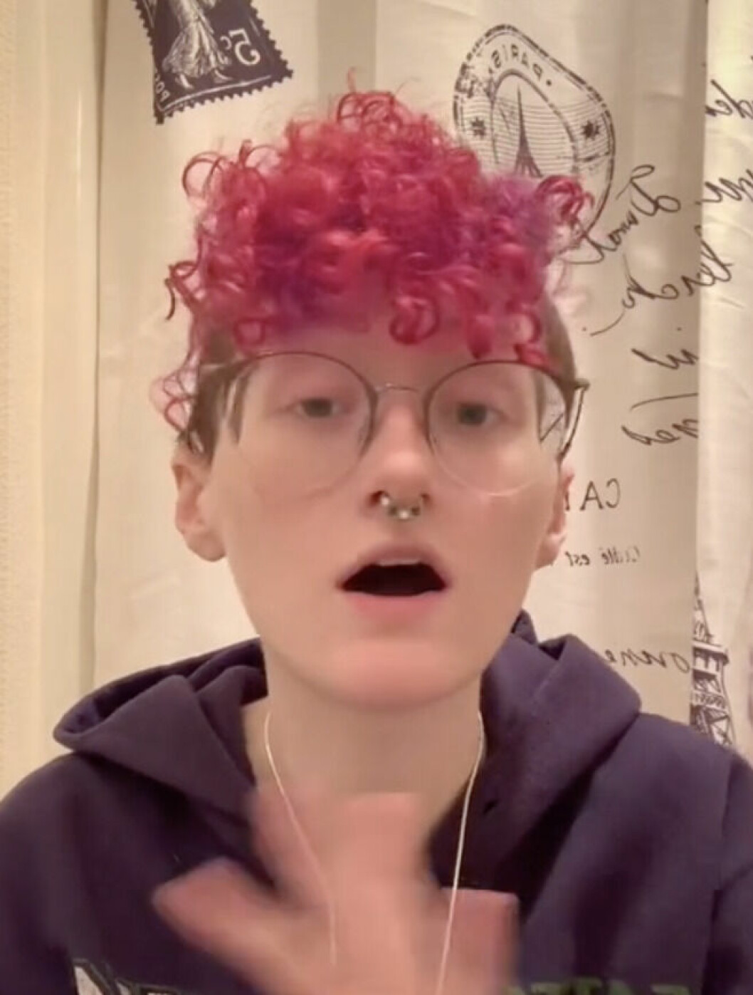 "Då gick mitt vatten. Jag trodde då att jag hade så ont att jag kissat på mig."