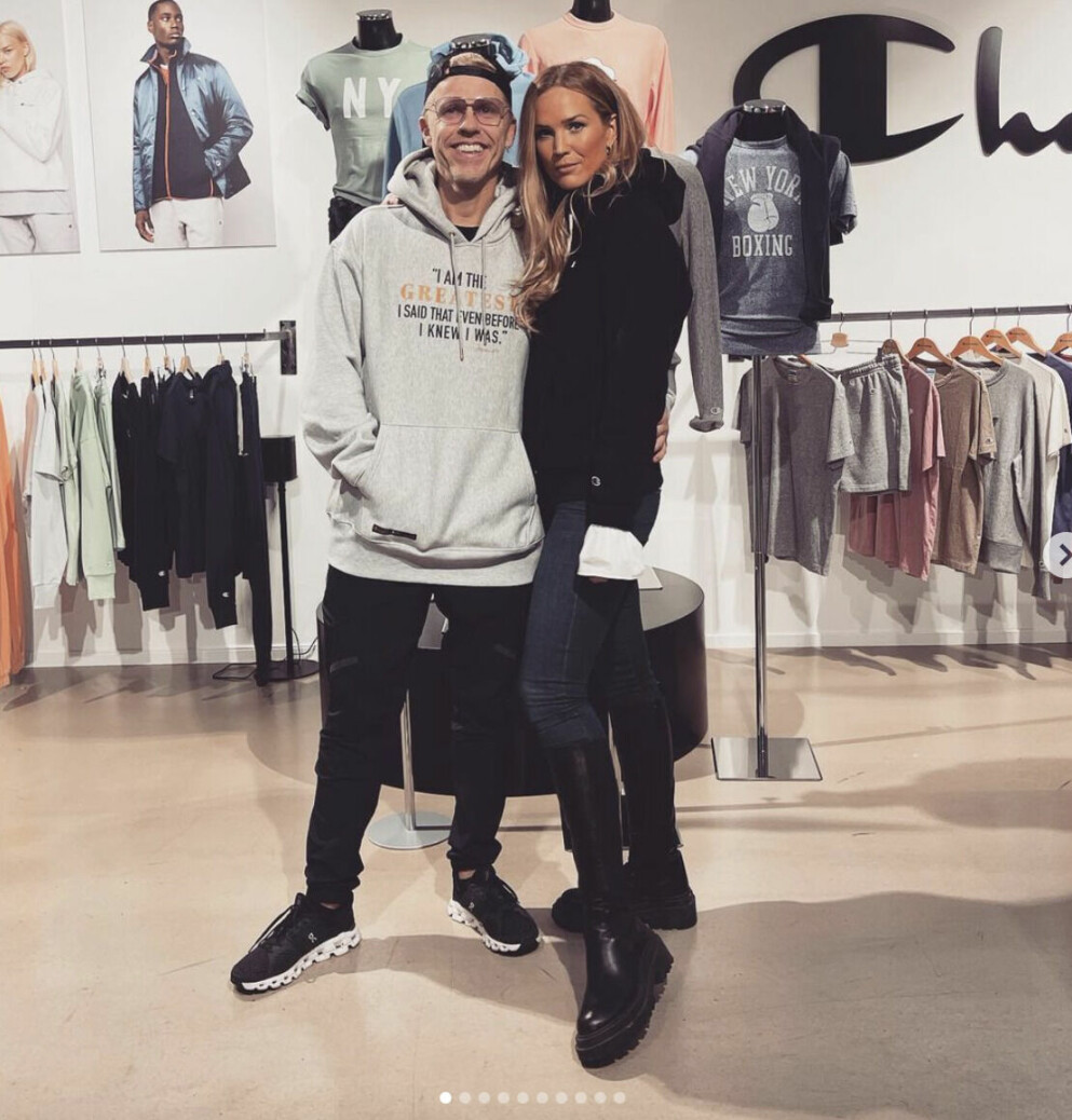 Bingo och Marie. FOTO: INSTAGRAM
