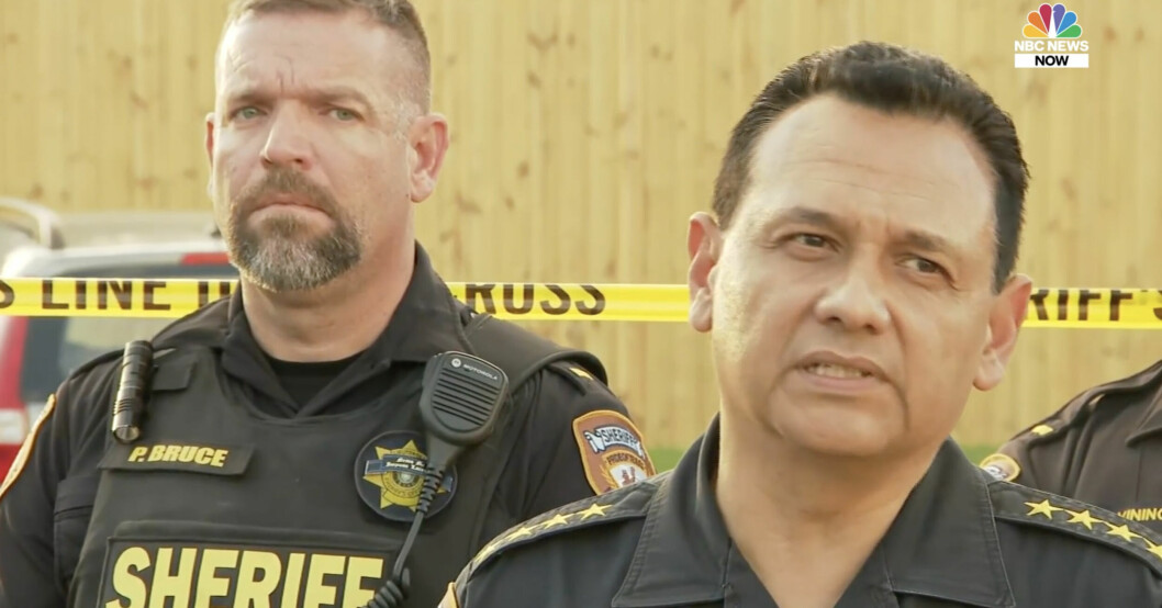 Polisen Ed Gonzalez säger till NBC News att barnen har yttre skador och att de nu får vård. ”Vi ska se till att de mår bra både fysiskt och psykiskt”, säger han. Ed Gonzalez