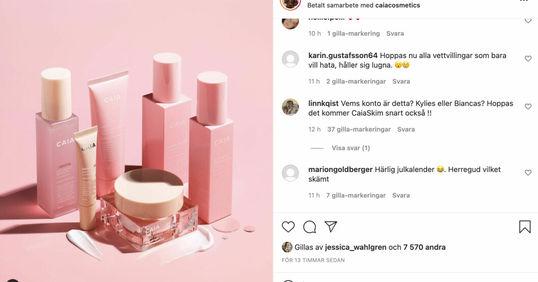 Bianca Ingrossos nya hudvårsserie. Bianca Ingrossos hudvårsserie