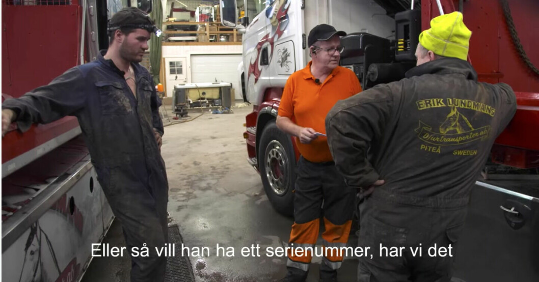 Pappa Erik och brodern Simon är väldigt omtyckta profiler i Svenska truckers. SIMON LUNDMAN, ERIK LUNDMAN