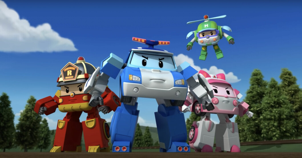 Barnprogrammet Robocar Poli handlar om talande ambulanser, polisbilar och brandbilar som lär barn hur de ska agera vid nödsituationer. Robocar Poli