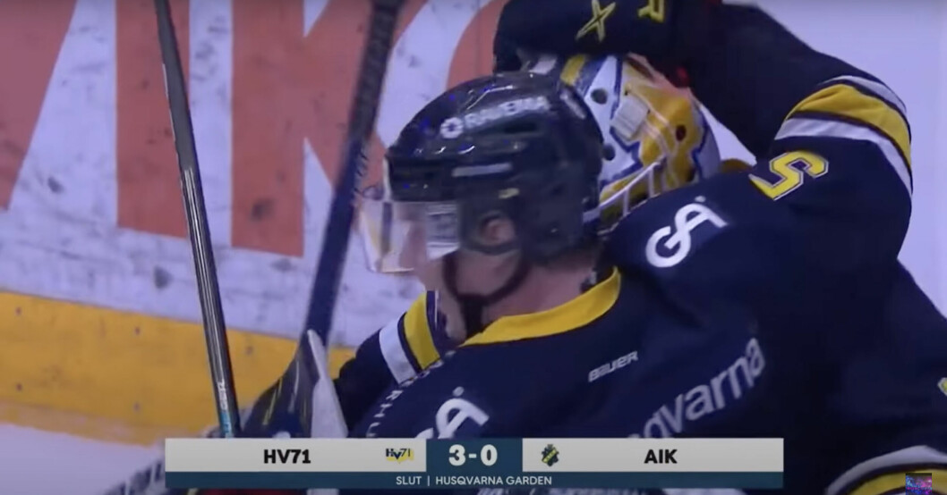 HV71 vann mot AIK i fredags med 3-0. HV71 vann mot AIK i fredags
