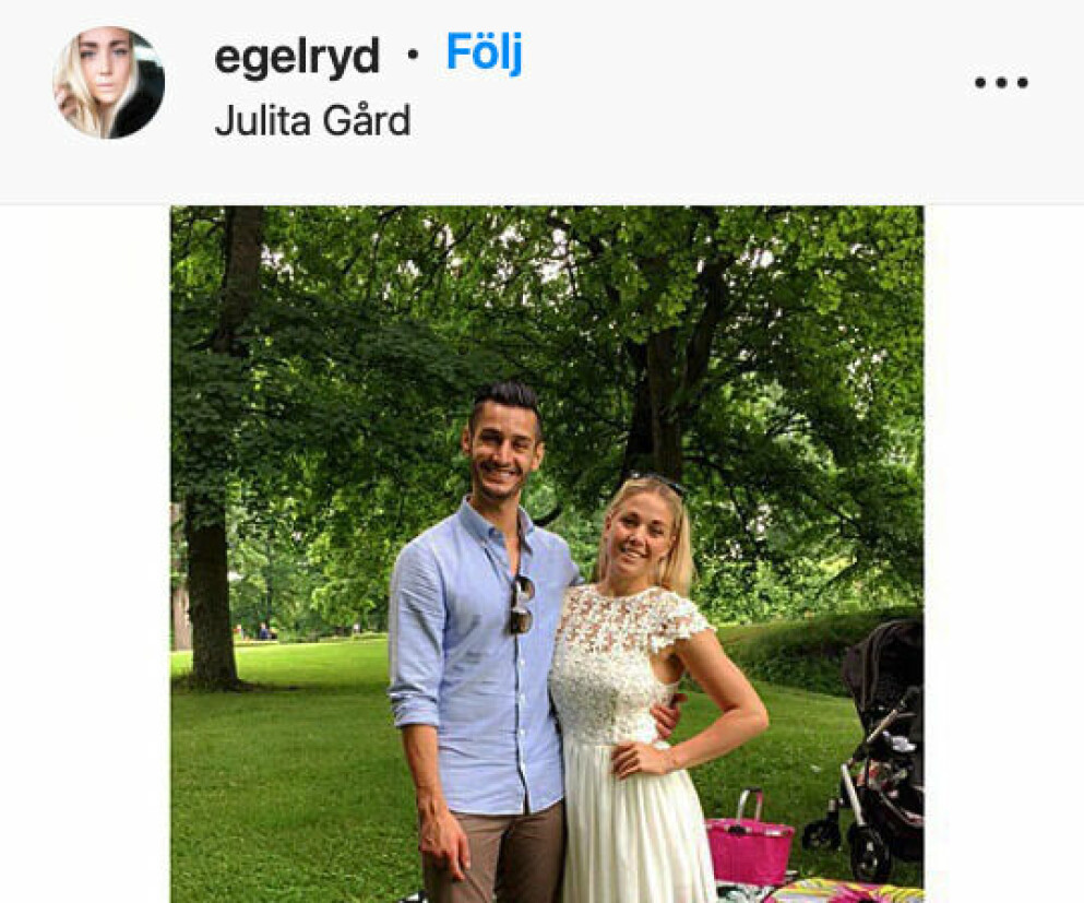 Kalle och Jennifer.