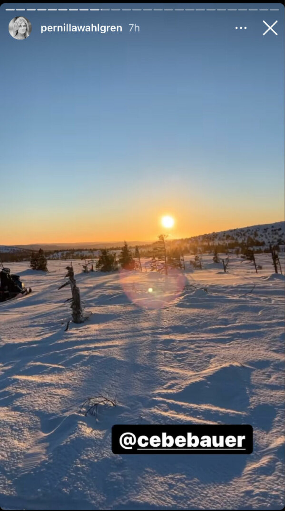Sälen bjöd på vinter och solsken. PERNILLA WAHLGREN