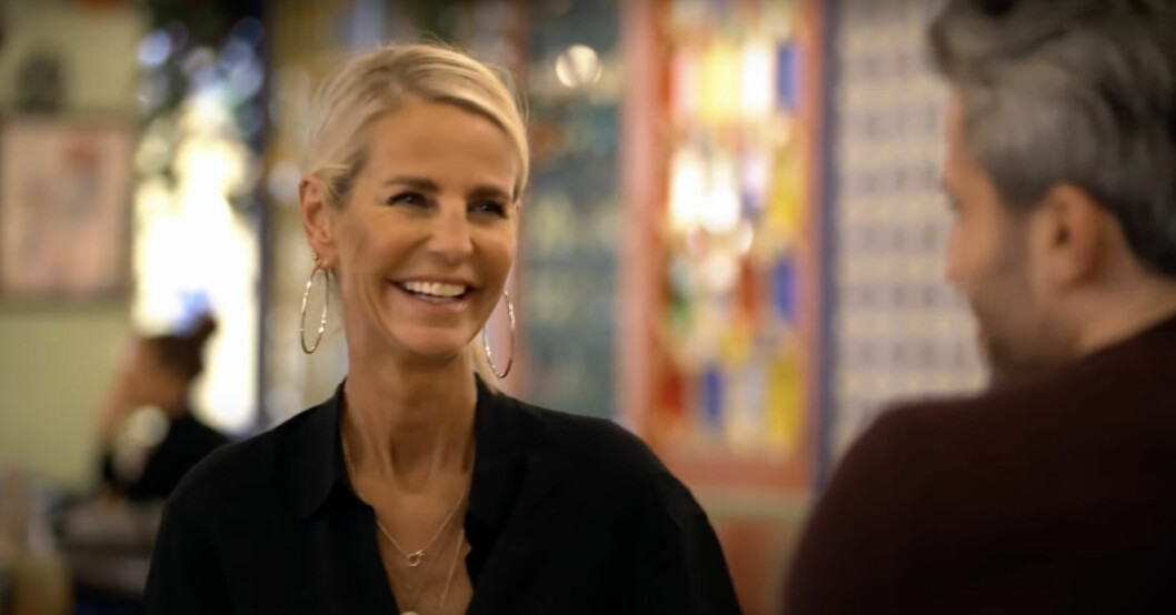 Ulrika Jonsson strålar under dejten med Jad, 31. Ulrika Jonsson på dejt med Jad