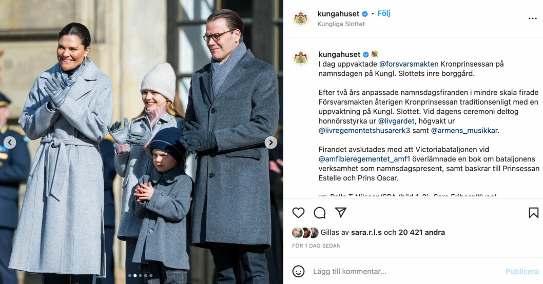KRONPRINSESSANS NAMNSDAG