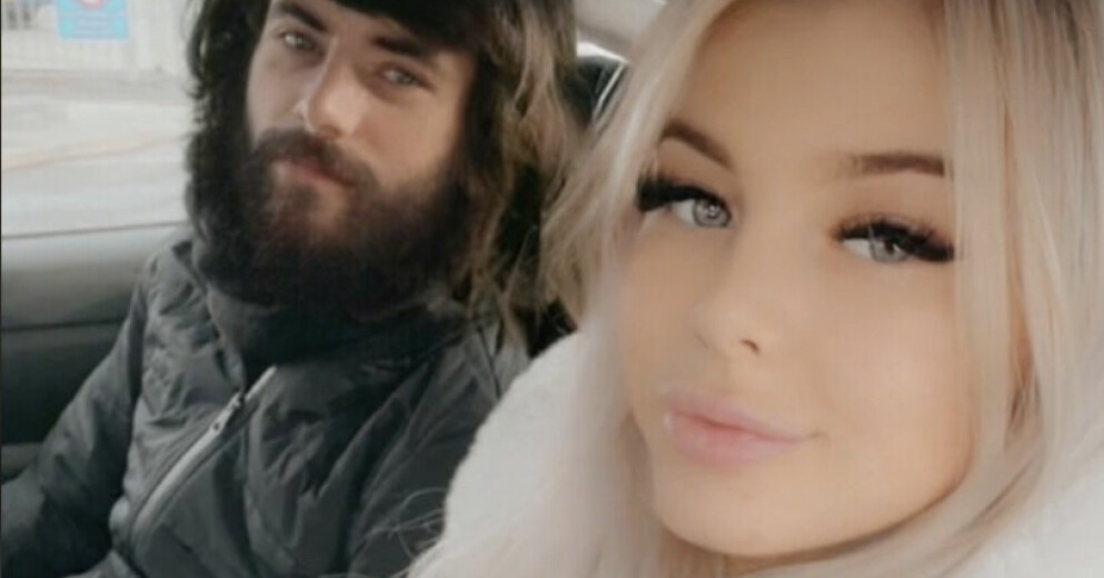 Jasmine Grogan träffade hemlöse Macauley Murchie utanför ett supermarket. Macauley Murchie och Jasmine Grogan