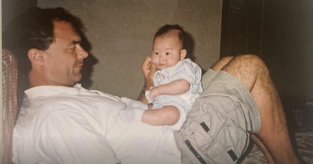 Jan Björklund med sonen Jesper, 20. Jan Björklund med sonen Jesper