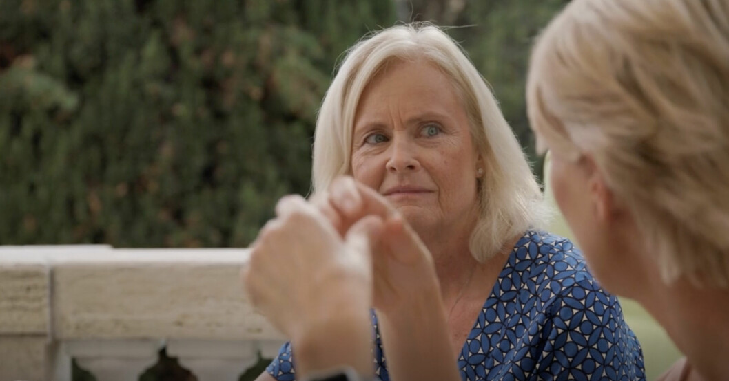 Anette Björklund Brifalk säger i ”Tillsammans med Strömstedts” att hon aldrig varit med i tv och att det är lite prrigt att prata om sitt privatliv. Anette Björklund Brifalk
