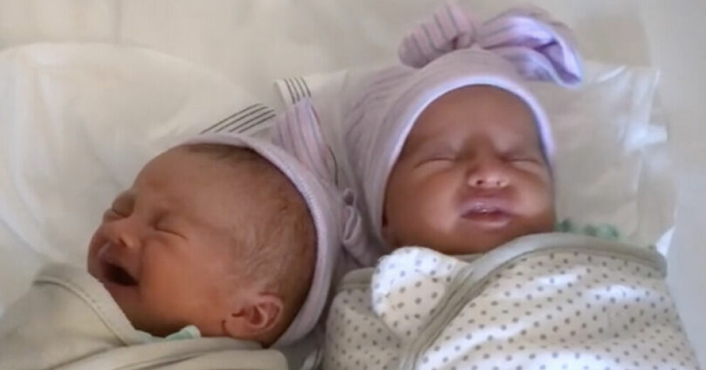 Tvillingdöttrarna Piper och Presley föddes via en surrogatmamma. Tvillingarna Piper och Presley
