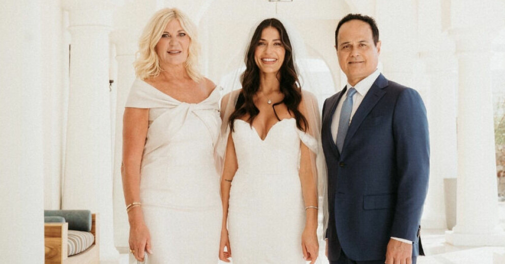 Maria, Sara och Kamran. SARA MONTAZAMI BRÖLLOP