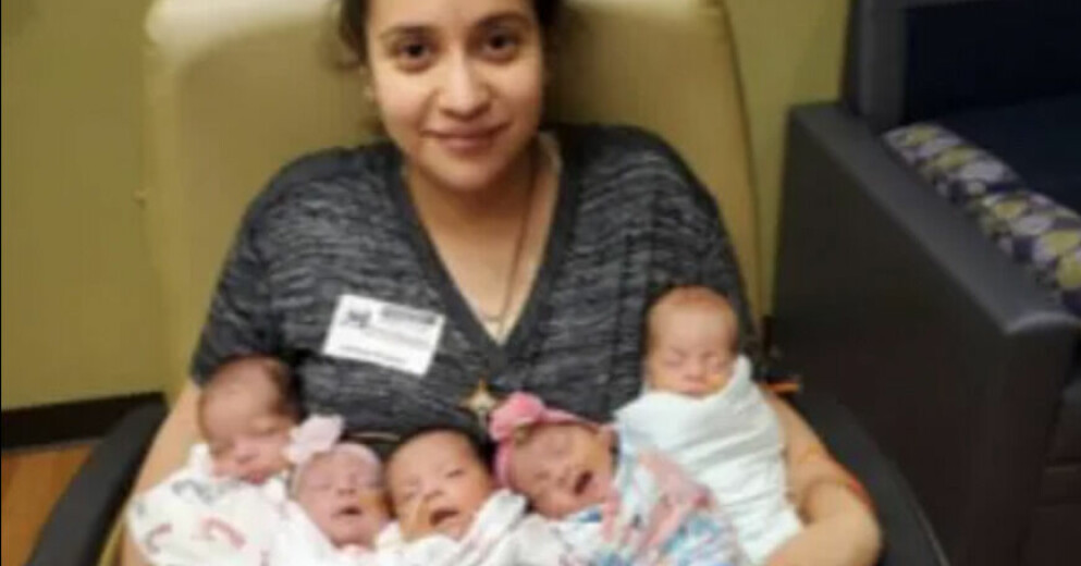 Brenda Raymundo med barnen Barnen Amara, Humberto, Leilany, Tony och Alex. Brenda Raymundo