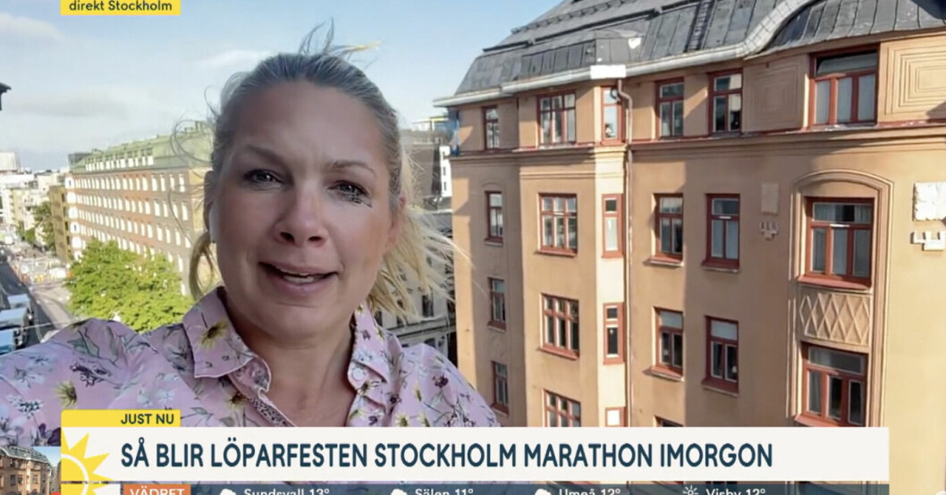 Anna Brolin. Anna Brolin i Nyhetsmorgon