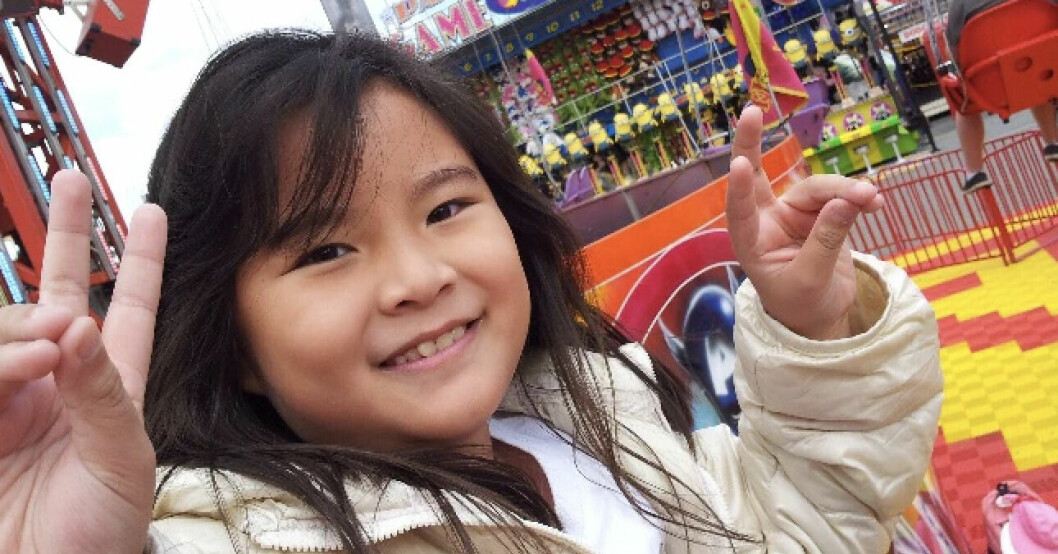 Adelene Leong blev bara 8 år gammal. Adelene Leong