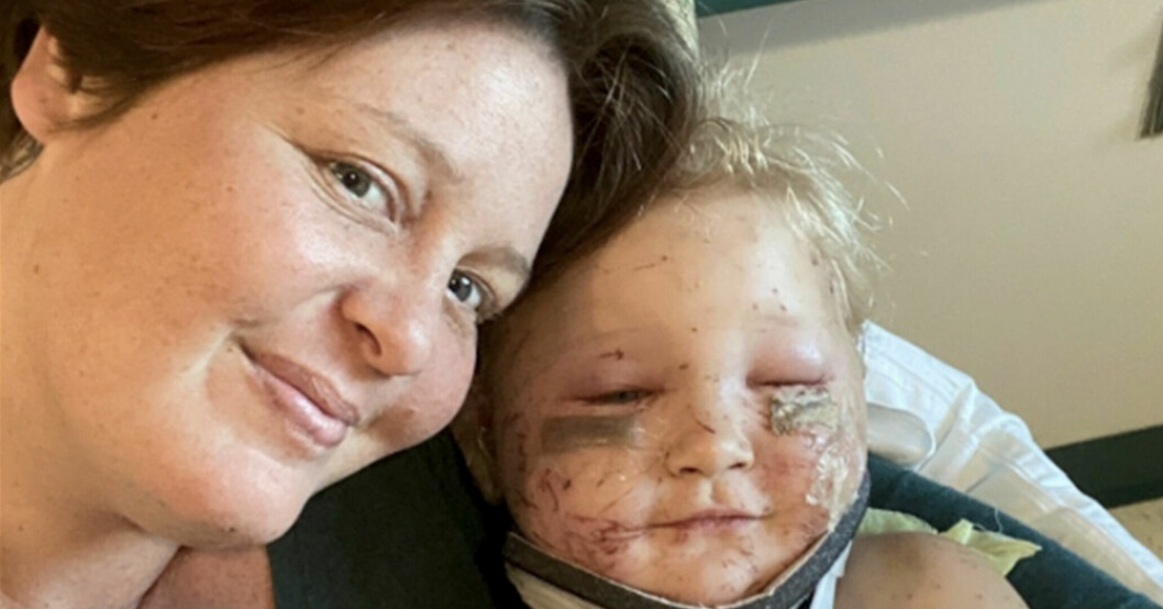 Sierra och Felicity på sjukhuset. Dottern förväntas återhämta sig efter den fruktansvärda attacken. Sierra och Felicity