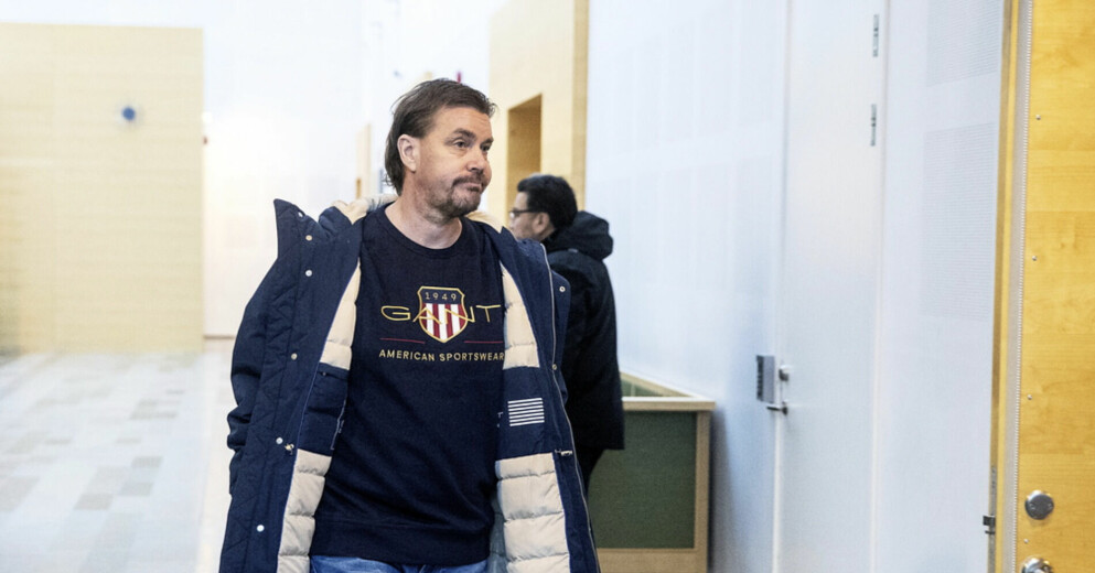 Tommy Salo får sin dom av tingsrätten 2021.
