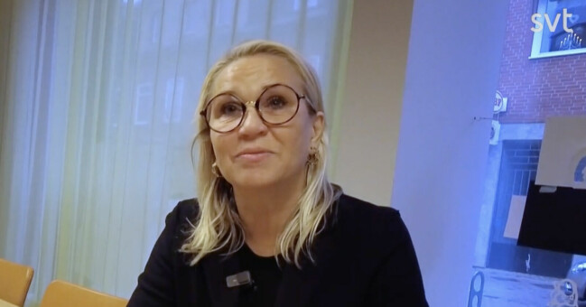 Leena Berlin Hallrup, socialchef i Svedala kommun.