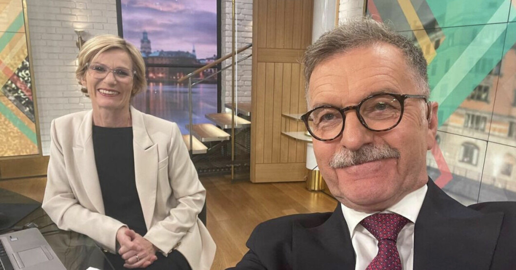 Ihop med Ann Tiberg under den nattliga valvakan i samband med riksdagsvalet 2022.