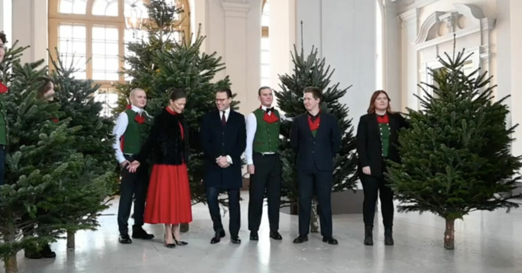Kronprinsessan och prins Daniel