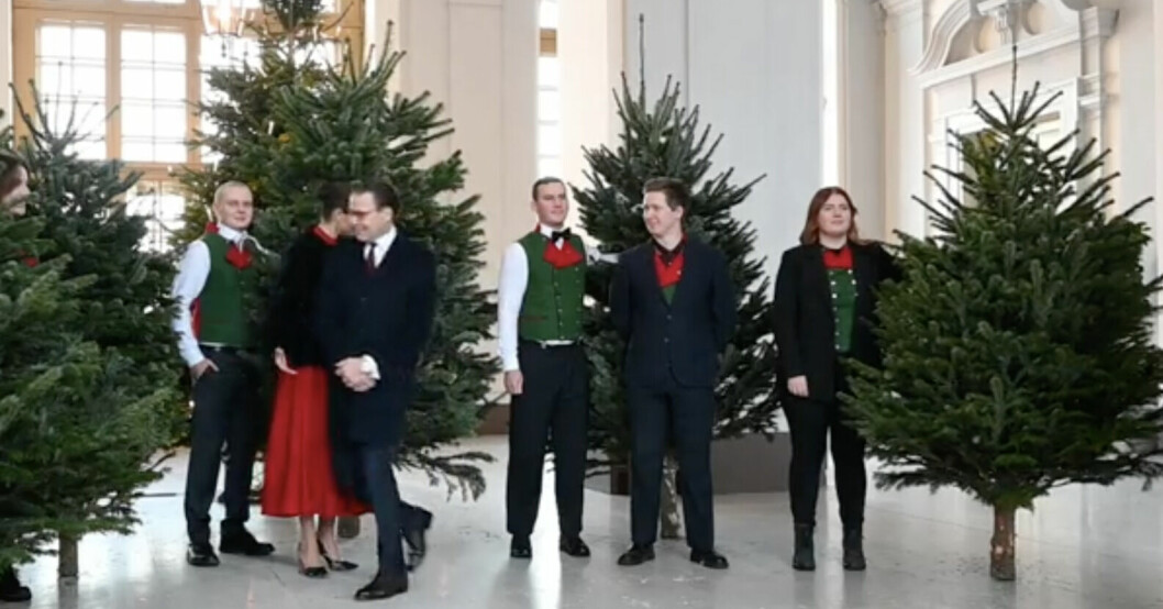 Kronprinsessan och prins Daniel