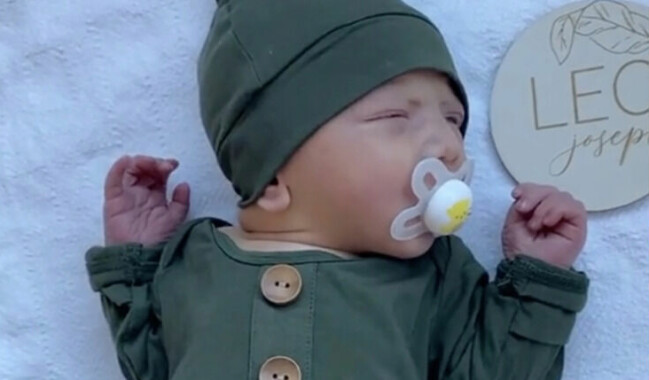 Leo Joseph Allen, döpt efter sin pappas mellannamn, föddes 8 januari i år. Leo Joseph Allen, döpt efter sin pappas mellannamn, föddes 8 januari i år.