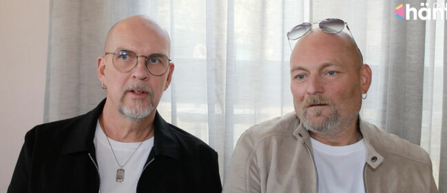Hänt intervjuar Nordman. Hänt intervjuar Nordman.