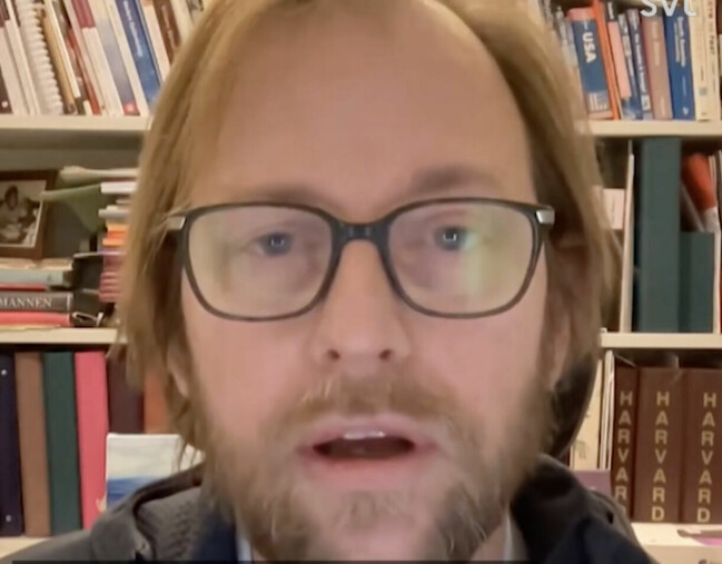 Kardiologen Petter Ljungman i samtal med SVT om hälsofarorna med kyla. Kardiologen Petter Ljungman i samtal med SVT om hälsofarorna med kyla.