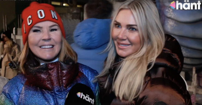 Hänt intervjuar Hannah och Magdalena Graaf. Hannah och Magdalena Graaf.