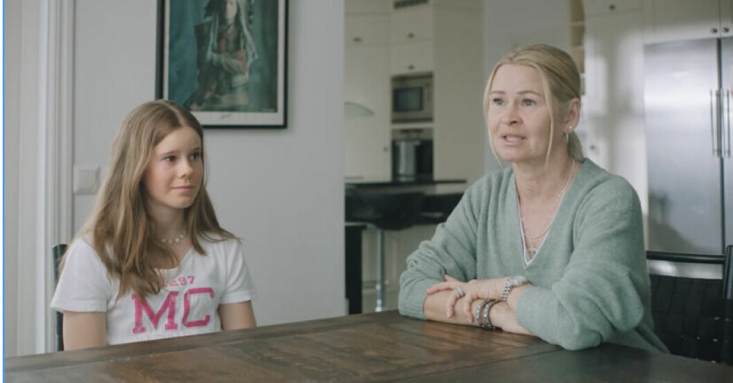 Iza Stenmark, 15, avslöjar att mamma Tarja var förälskad i Ingemar Stenmark redan som tonåring. Tarja Stenmark och dottern Iza Stenmark.