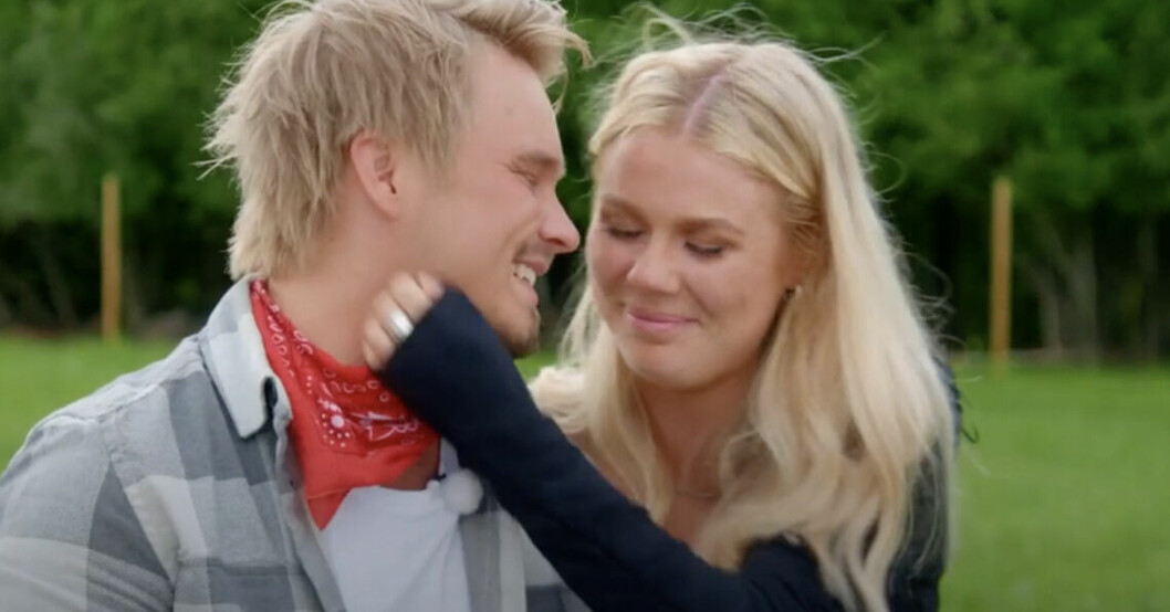 Ida dejtade Jon-Krista i Bonde söker fru. Foto: TV4 Ida dejtade Jon-Krista i Bonde söker fru